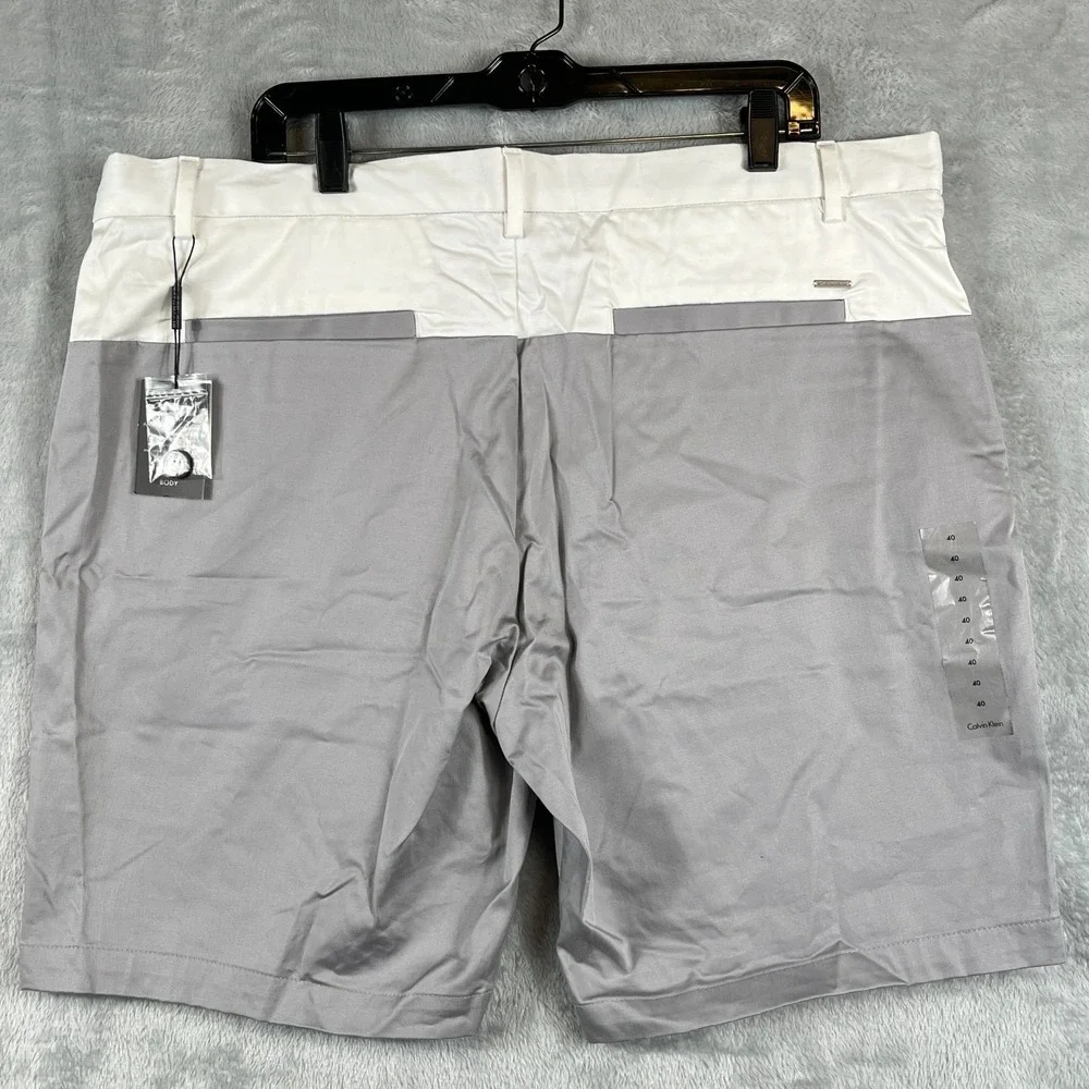 Calvin Klein Mens 40W Body Fit Golf Shorts 9